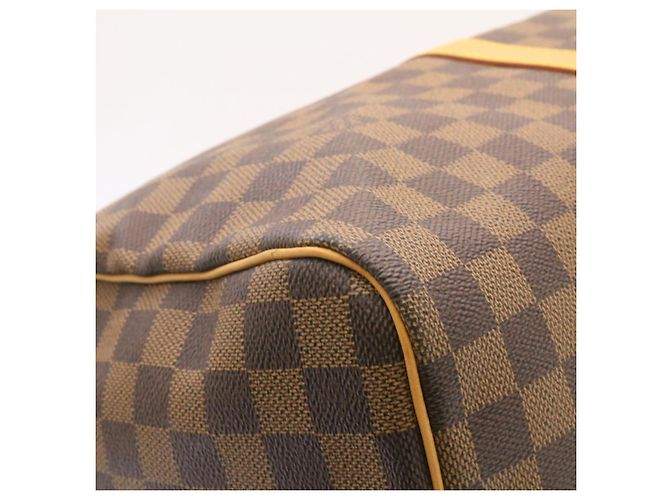 LOUIS VUITTON Borsa Boston Keepall 45 Damier Ebene Auth LV 26495S - vista 16