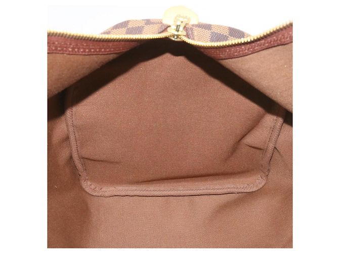 LOUIS VUITTON Borsa Boston Keepall 45 Damier Ebene Auth LV 26495S - vista 22