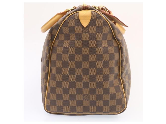 LOUIS VUITTON Borsa Boston Keepall 45 Damier Ebene Auth LV 26495S - vista 4