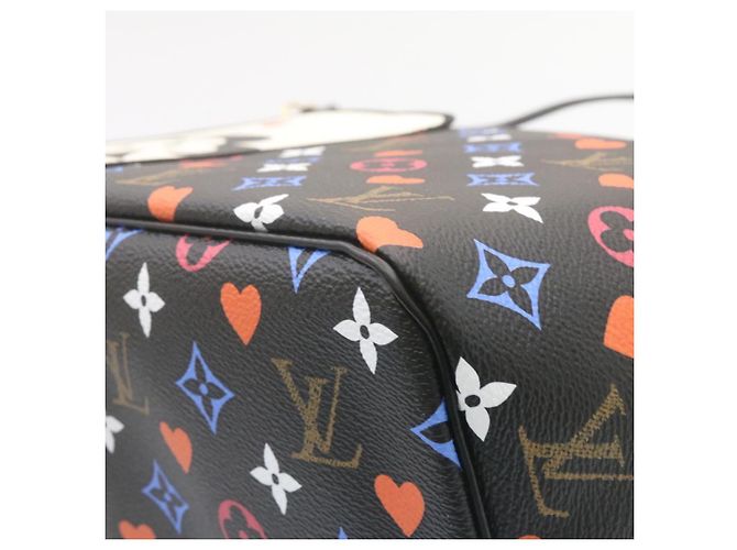 LOUIS VUITTON Collezione Game On Borsa Neverfull MM M57483 LV Auth 28626S Nero - vista 15