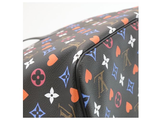 LOUIS VUITTON Collezione Game On Borsa Neverfull MM M57483 LV Auth 28626S Nero - vista 16