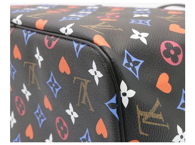 LOUIS VUITTON Collezione Game On Borsa Neverfull MM M57483 LV Auth 28626S Nero - vista 17