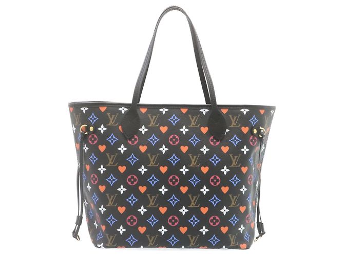 LOUIS VUITTON Collezione Game On Borsa Neverfull MM M57483 LV Auth 28626S Nero - vista 2