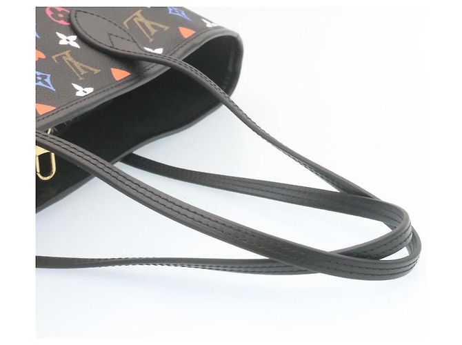 LOUIS VUITTON Collezione Game On Borsa Neverfull MM M57483 LV Auth 28626S Nero - vista 7