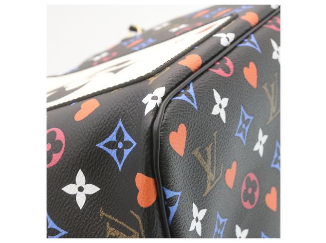 LOUIS VUITTON Collezione Game On Borsa Neverfull MM M57483 LV Auth 28626S Nero - vista 8