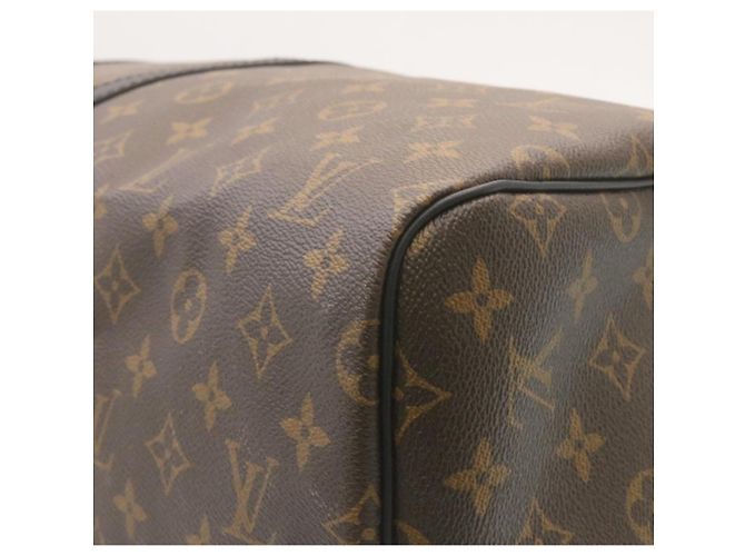 LOUIS VUITTON Monogram Macassar Keepall Bandouliere 55 M56714 Auth 28882S Monogramma - vista 14