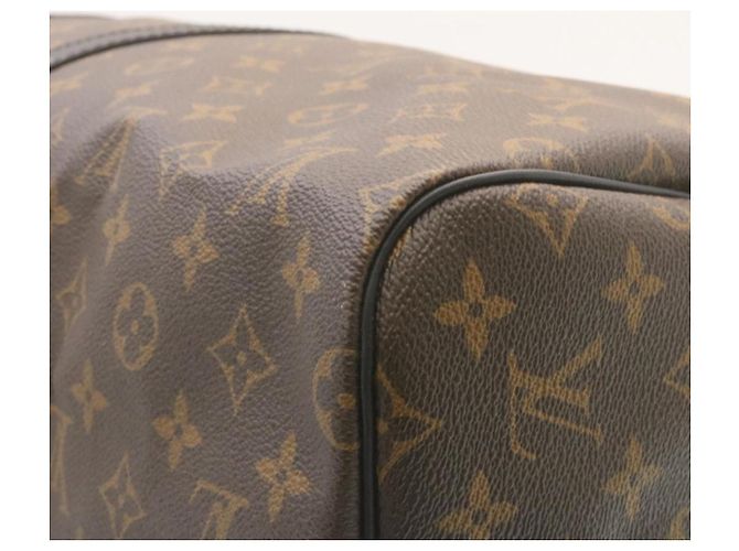 LOUIS VUITTON Monogram Macassar Keepall Bandouliere 55 M56714 Auth 28882S Monogramma - vista 16