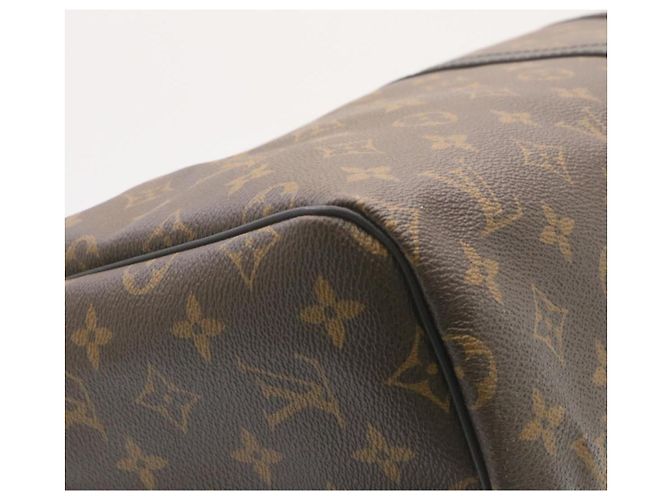 LOUIS VUITTON Monogram Macassar Keepall Bandouliere 55 M56714 Auth 28882S Monogramma - vista 9