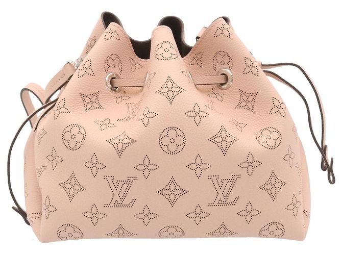 LOUIS VUITTON Borsa a Mano Monogram Mahina Bella Rosa M57068 LV Auth ar6430S - vista 13