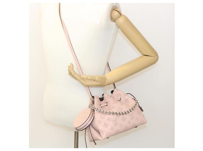 LOUIS VUITTON Borsa a Mano Monogram Mahina Bella Rosa M57068 LV Auth ar6430S - vista 26