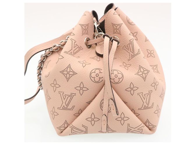 LOUIS VUITTON Borsa a Mano Monogram Mahina Bella Rosa M57068 LV Auth ar6430S - vista 3