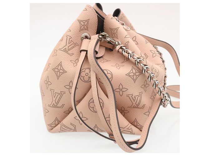 LOUIS VUITTON Borsa a Mano Monogram Mahina Bella Rosa M57068 LV Auth ar6430S - vista 4