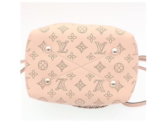 LOUIS VUITTON Borsa a Mano Monogram Mahina Bella Rosa M57068 LV Auth ar6430S - vista 5