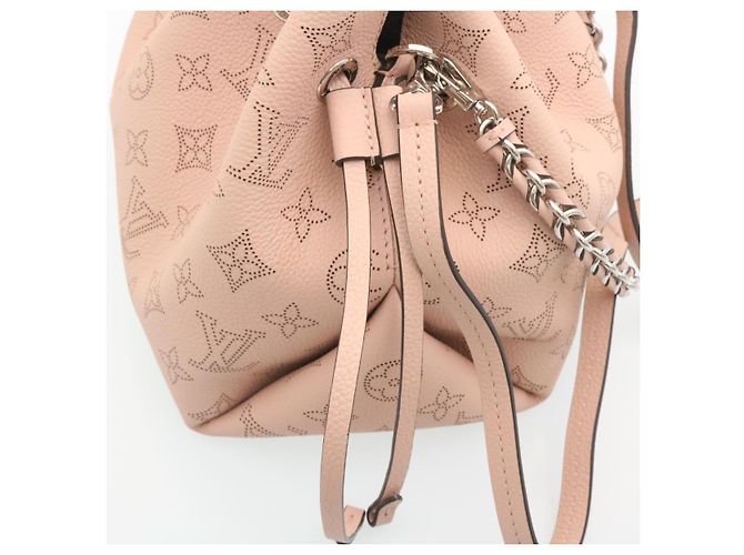 LOUIS VUITTON Borsa a Mano Monogram Mahina Bella Rosa M57068 LV Auth ar6430S - vista 7