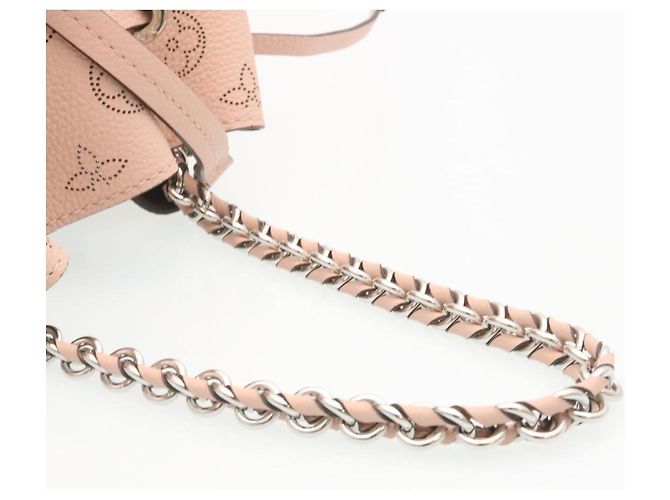 LOUIS VUITTON Borsa a Mano Monogram Mahina Bella Rosa M57068 LV Auth ar6430S - vista 8