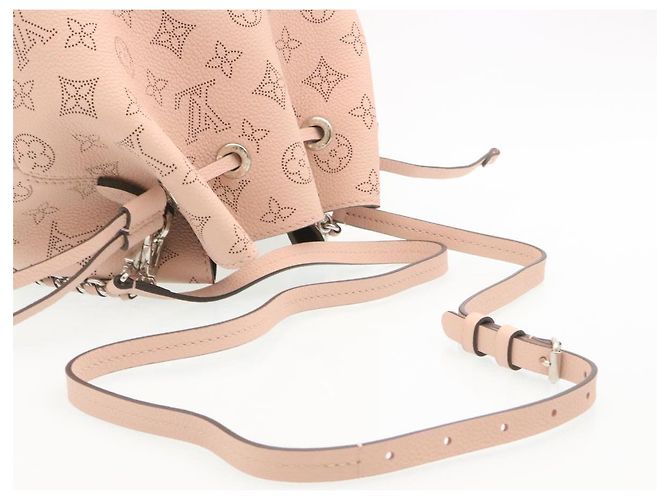 LOUIS VUITTON Borsa a Mano Monogram Mahina Bella Rosa M57068 LV Auth ar6430S - vista 9