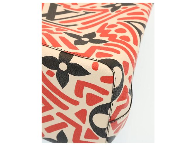 Néonoé LOUIS VUITTON Monogram Géant LV Clafoutis Neo Noe Sac à Dos Rouge Auth 29182S Monogramme - vue 16