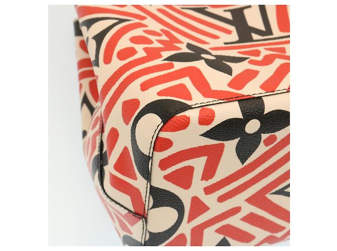 Néonoé LOUIS VUITTON Monogram Géant LV Clafoutis Neo Noe Sac à Dos Rouge Auth 29182S Monogramme - vue 17