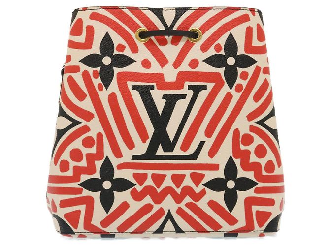 Néonoé LOUIS VUITTON Monogram Géant LV Clafoutis Neo Noe Sac à Dos Rouge Auth 29182S Monogramme - vue 2