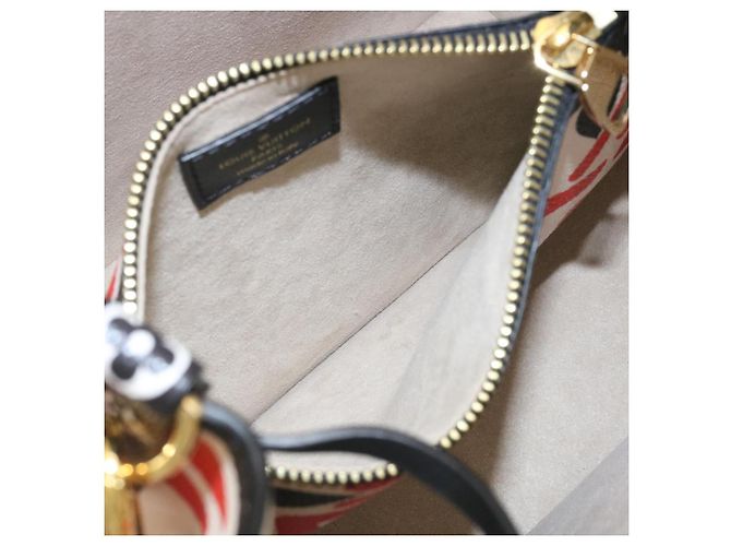 Néonoé LOUIS VUITTON Monogram Géant LV Clafoutis Neo Noe Sac à Dos Rouge Auth 29182S Monogramme - vue 22