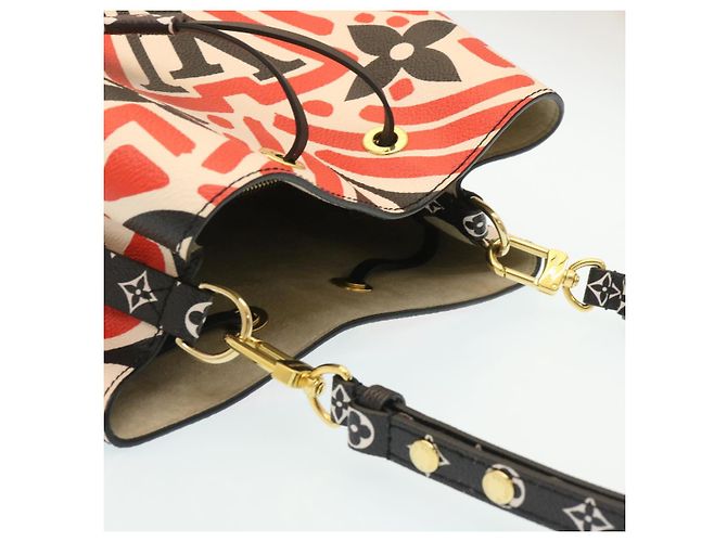 Néonoé LOUIS VUITTON Monogram Géant LV Clafoutis Neo Noe Sac à Dos Rouge Auth 29182S Monogramme - vue 6