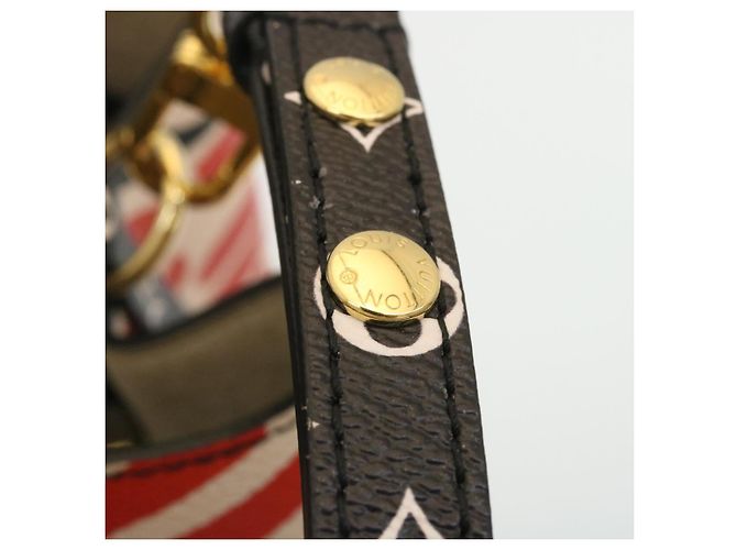 Néonoé LOUIS VUITTON Monogram Géant LV Clafoutis Neo Noe Sac à Dos Rouge Auth 29182S Monogramme - vue 8