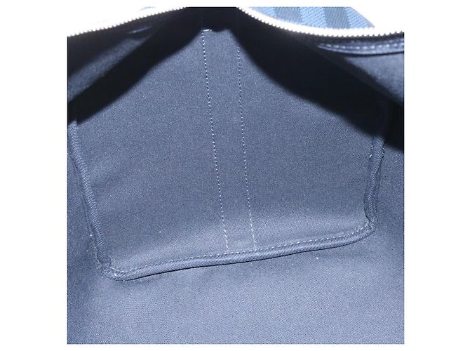 LOUIS VUITTON Borsa Boston Keepall Bandoulière 45 Damier Cobalt N41349 Auth 29189S - vista 23