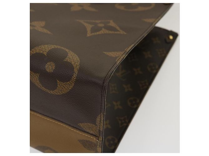 LOUIS VUITTON Monogram Reverse Giant On The go GM Tote Bag M45320 Auth ai595S Monogramma - vista 18