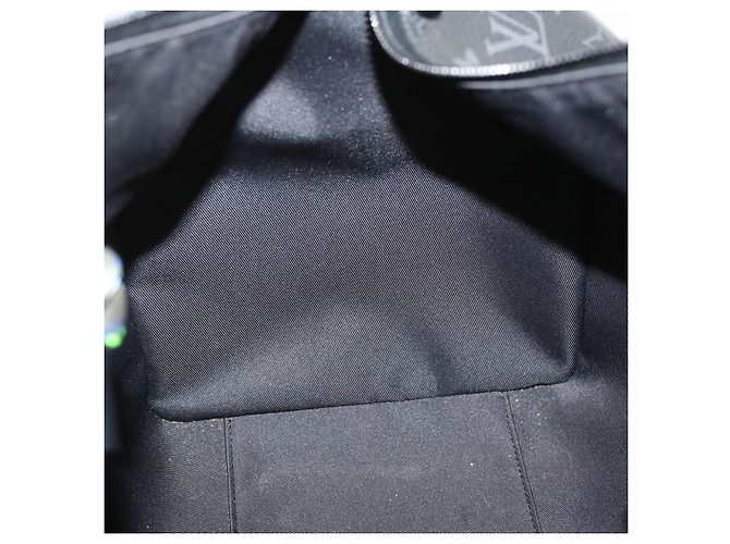 LOUIS VUITTON Eclipse Glaze Keepall Bandouliere 50 Borsa Boston M43901 Auth 29548S Nero - Ansicht 21