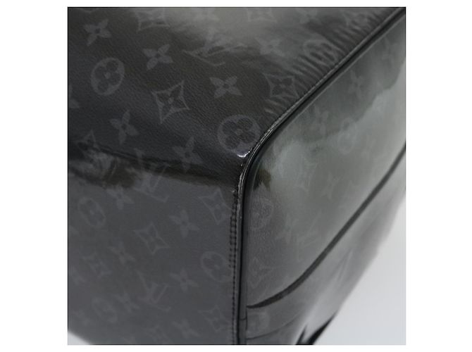 LOUIS VUITTON Eclipse Glaze Keepall Bandouliere 50 Borsa Boston M43901 Auth 29548S Nero - Ansicht 8