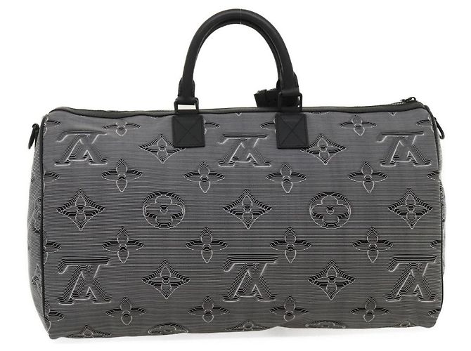 LOUIS VUITTON KeepallBandouliere 50 BostonBag Reversibile 2054 M44939 Auth 29550S Multicolore - vista 2