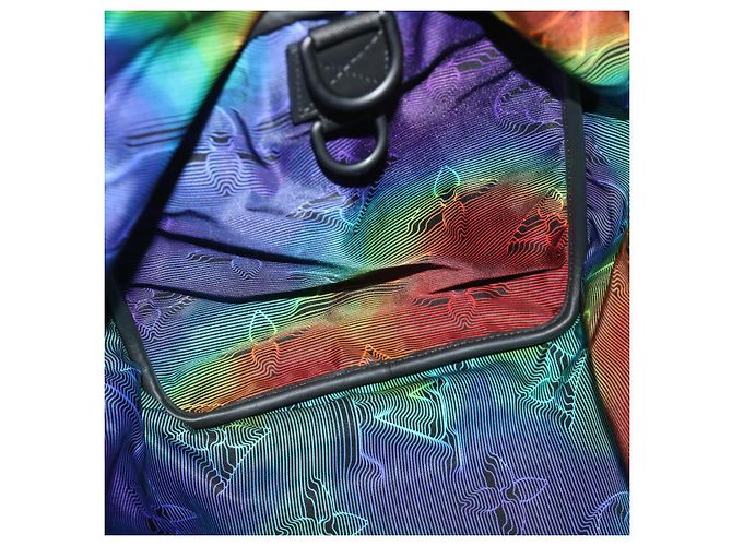 LOUIS VUITTON KeepallBandouliere 50 BostonBag Reversibile 2054 M44939 Auth 29550S Multicolore - vista 24