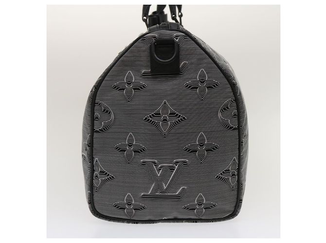 LOUIS VUITTON KeepallBandouliere 50 BostonBag Reversibile 2054 M44939 Auth 29550S Multicolore - vista 3