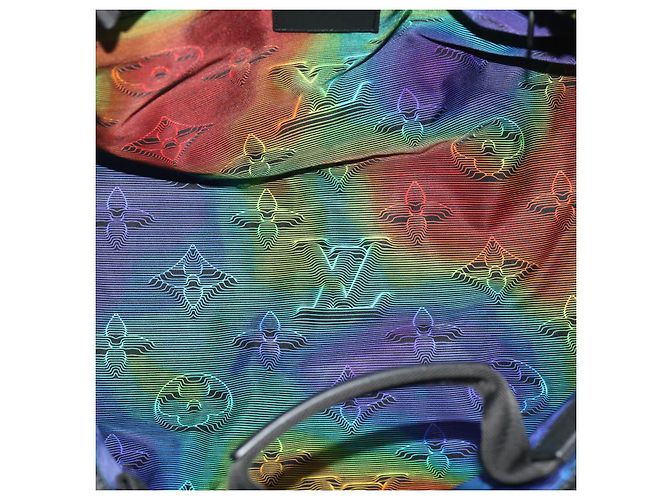LOUIS VUITTON KeepallBandouliere 50 BostonBag Reversibile 2054 M44939 Auth 29550S Multicolore - vista 9