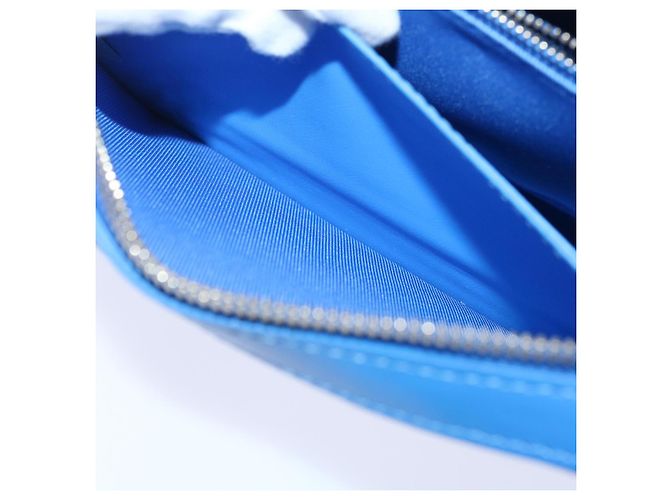 LOUIS VUITTON Monogram Clouds Soft Trunk Wallet Borsa a Spalla M45432 Auth 29570S Blu - vista 25