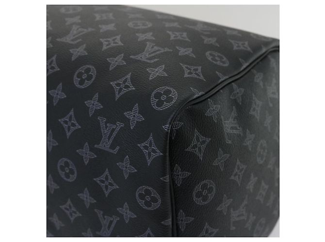 LOUIS VUITTON Monogram Eclipse Vivienne Keepall 50 Boston Bag M43683 Auth 34733S - view 14