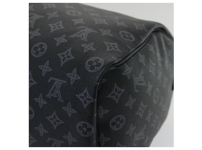 LOUIS VUITTON Monogram Eclipse Vivienne Keepall 50 Boston Bag M43683 Auth 34733S - view 16