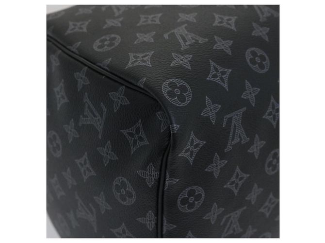 LOUIS VUITTON Monogram Eclipse Vivienne Keepall 50 Boston Bag M43683 Auth 34733S - view 17
