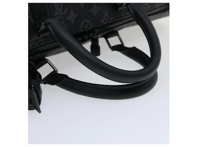 LOUIS VUITTON Monogram Eclipse Vivienne Keepall 50 Boston Bag M43683 Auth 34733S - view 8