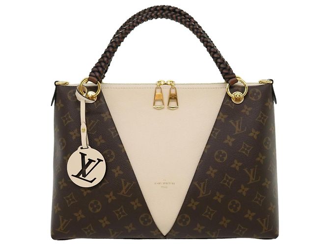 LOUIS VUITTON Monogram V Tote MM Sac Tote 2way M45273 LV Auth 30668S Monogramme - vue 13