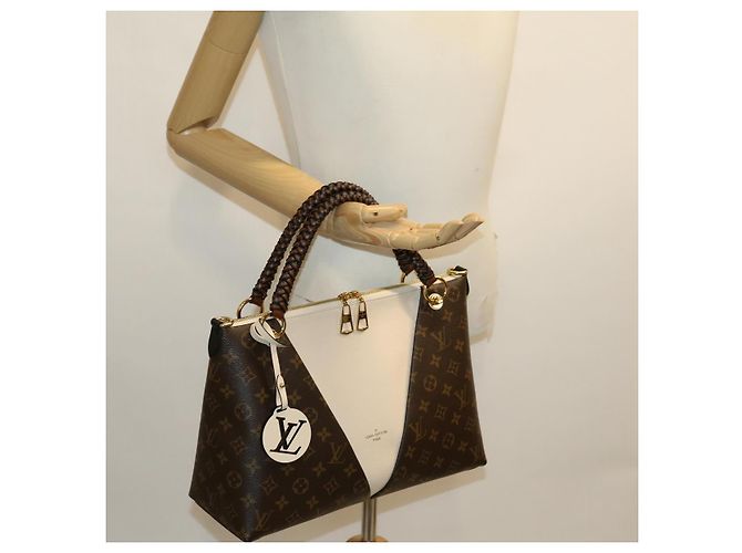 LOUIS VUITTON Monogram V Tote MM Sac Tote 2way M45273 LV Auth 30668S Monogramme - vue 28