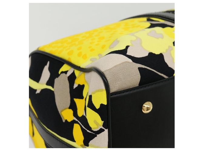 LOUIS VUITTON Toile Canwan Keepall Bandouliere 50 Borsa Boston M95366 Auth 30574S Nero Giallo - vista 17