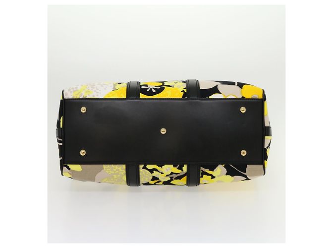 LOUIS VUITTON Toile Canwan Keepall Bandouliere 50 Borsa Boston M95366 Auth 30574S Nero Giallo - vista 5