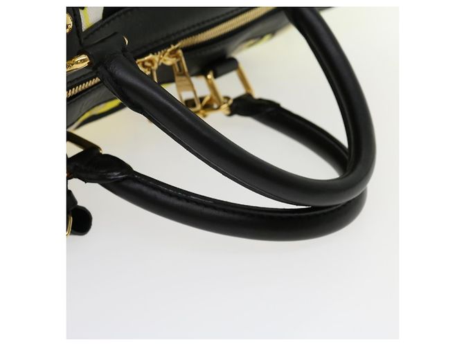 LOUIS VUITTON Toile Canwan Keepall Bandouliere 50 Borsa Boston M95366 Auth 30574S Nero Giallo - vista 7
