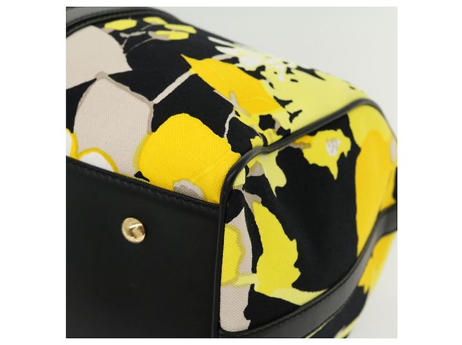 LOUIS VUITTON Toile Canwan Keepall Bandouliere 50 Borsa Boston M95366 Auth 30574S Nero Giallo - vista 8