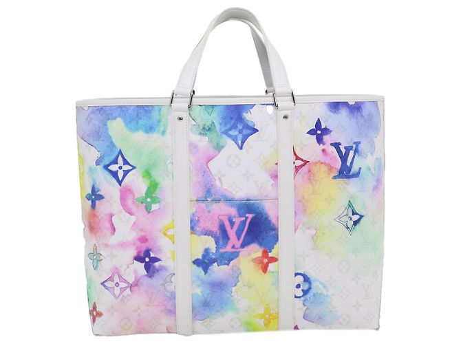 LOUIS VUITTON Monogram Wasser Wochenendtasche Multicolor M45754 Auth 29500S Mehrfarben - Ansicht 13