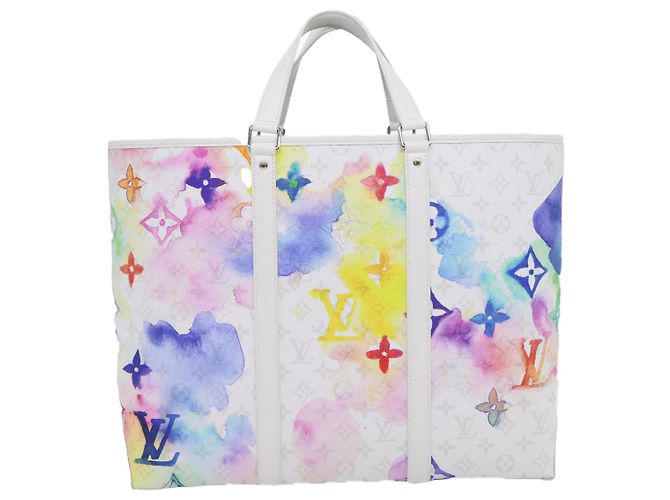 LOUIS VUITTON Monogram Wasser Wochenendtasche Multicolor M45754 Auth 29500S Mehrfarben - Ansicht 2