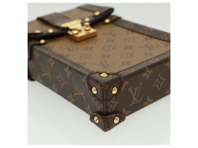 LOUIS VUITTON Pochette Trunk Verticale a Spalla M67873 LV Auth 32652S Monogramma - vista 15