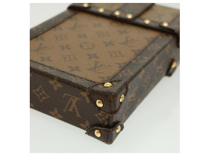 LOUIS VUITTON Pochette Trunk Verticale a Spalla M67873 LV Auth 32652S Monogramma - vista 16