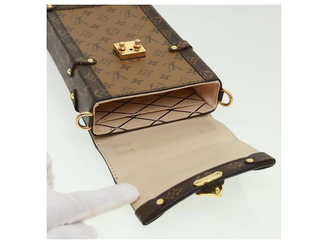 LOUIS VUITTON Pochette Trunk Verticale a Spalla M67873 LV Auth 32652S Monogramma - vista 9